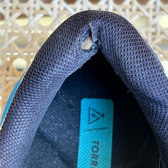 Hoka Black and Blue Athletic Shoes - Picture 7 of 9